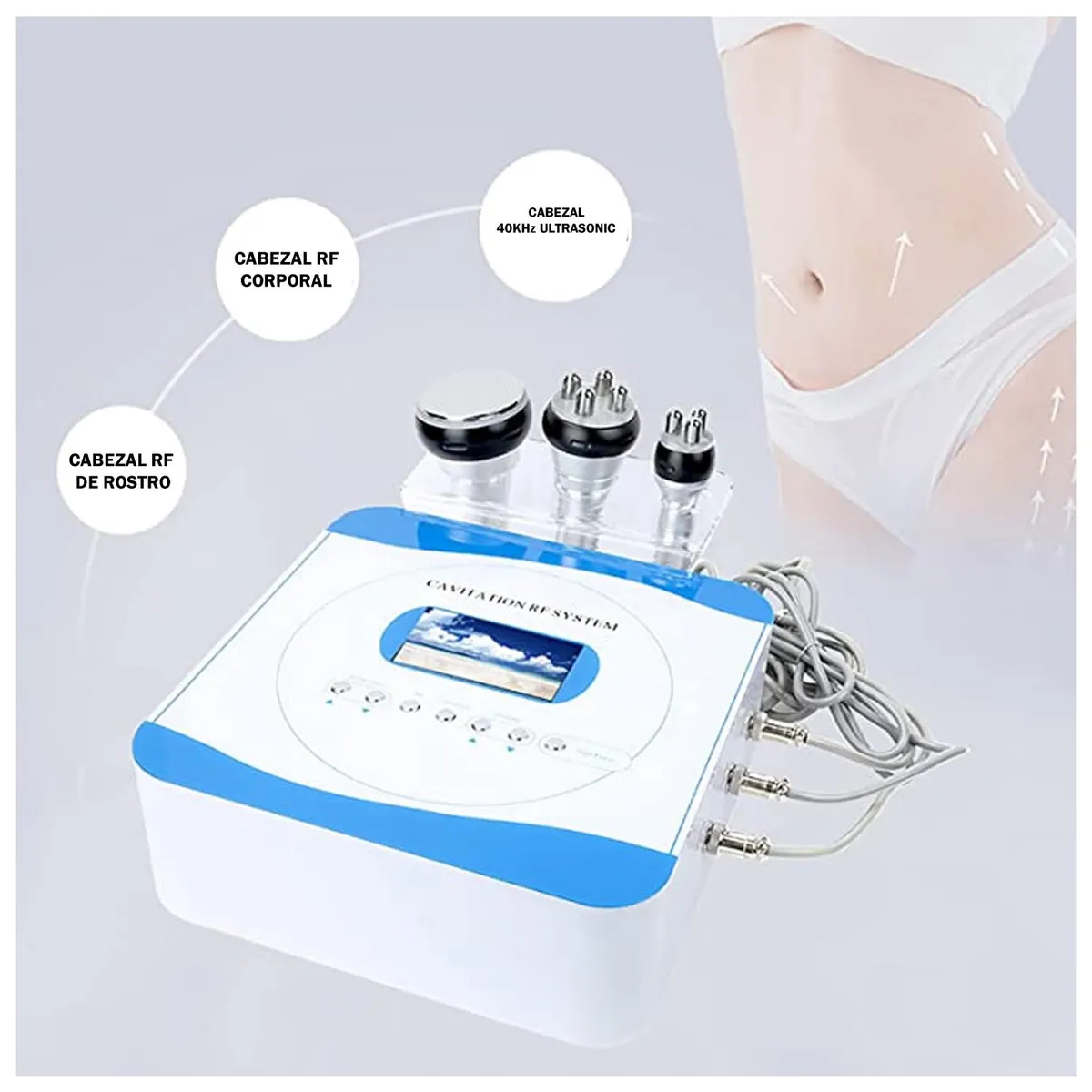 DE TODO Y MAS - Maquina Cavitacion corporal y radiofrecuencia facial DETODOYMAS