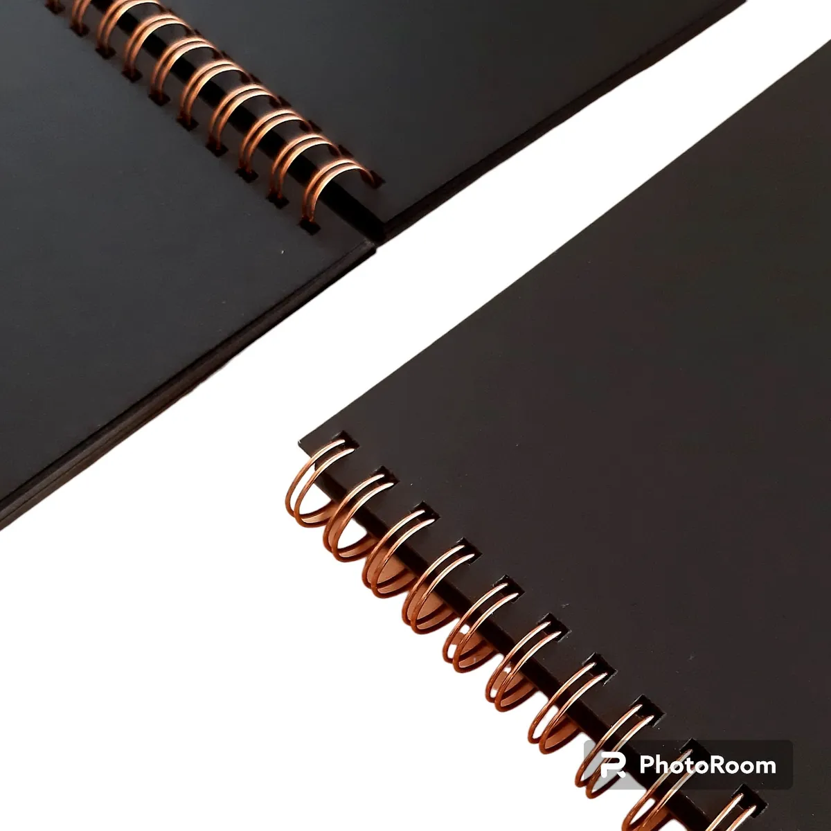 GENERICO - Croquera carta hojas negra 180g