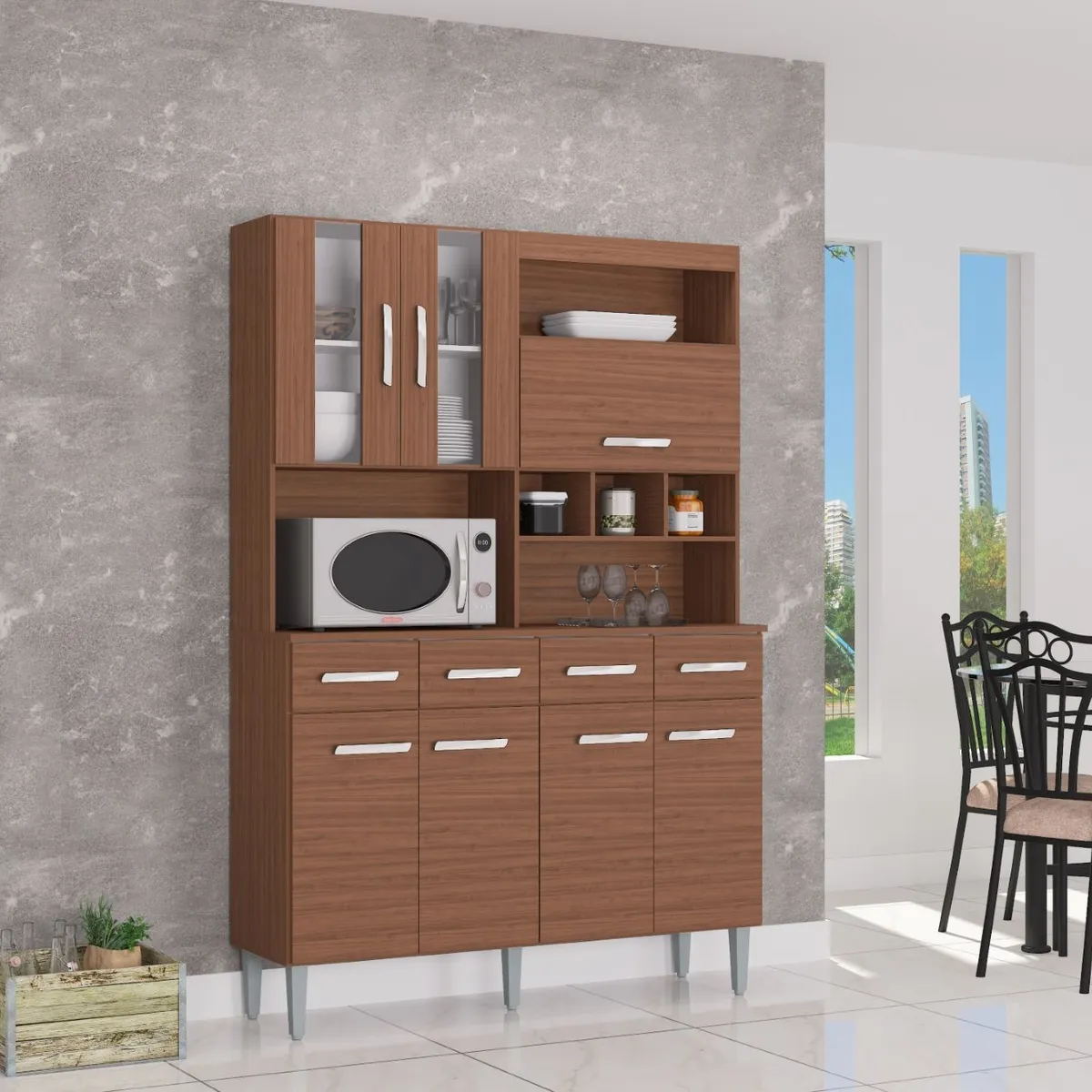 TAHUARI - Mueble de cocina Melissa capuchino