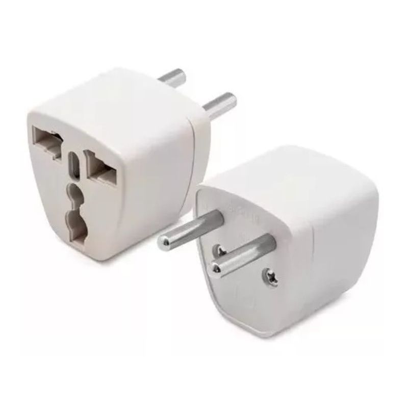 GENERICO - Adaptador Americano Conector Enchufe Europeo A Nacional X12