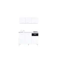 TAHUARI - Mueble de cocina Maria Gracia blanconegro