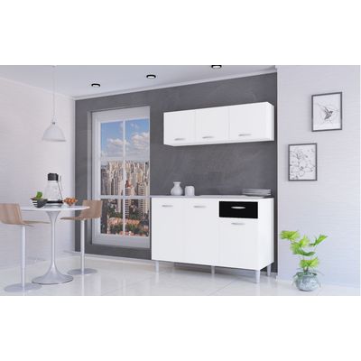 Imagen 2 del producto Mueble de cocina Maria Gracia blanconegro