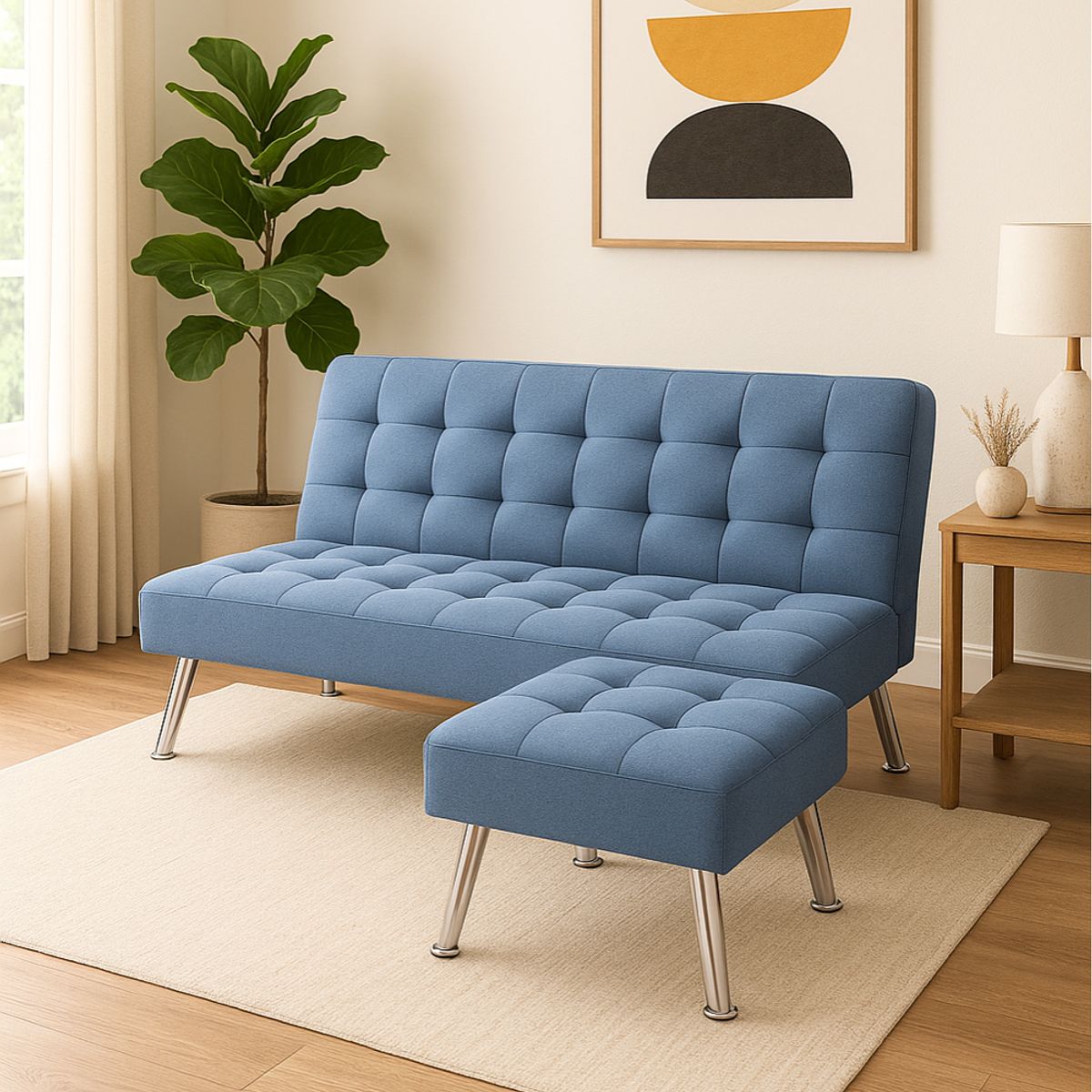 COSAS CASA - Sillon Sofa Cama Seccional Madrid