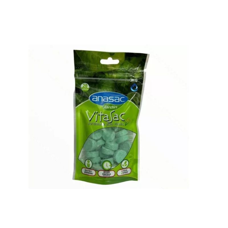 ANASAC - Fertilizante Vitasac Plantas 20 Unidades 60gr Anasac