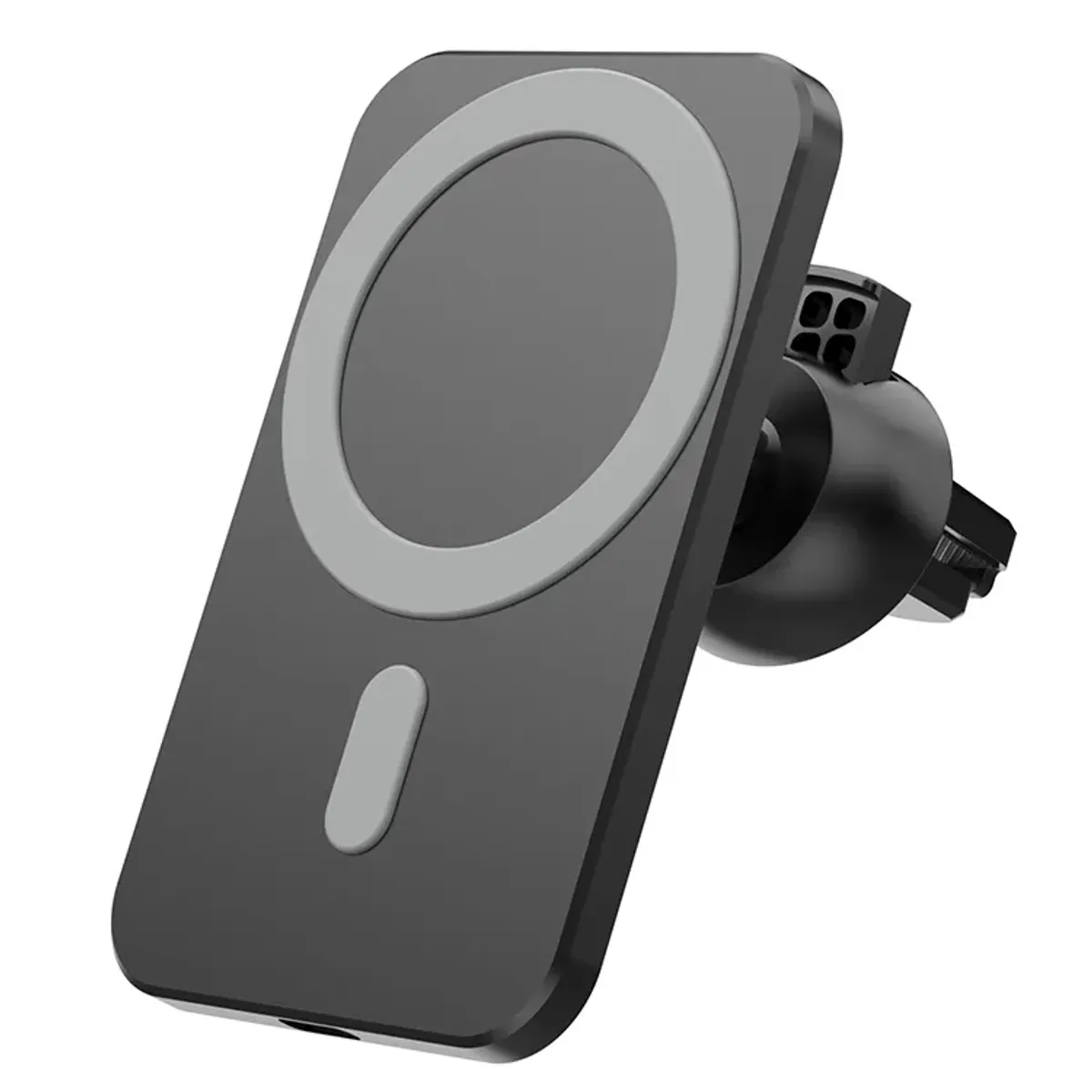 GENERICO - Cargador Y Soporte Inalambrico Para iPhone Magsafe Para Auto
