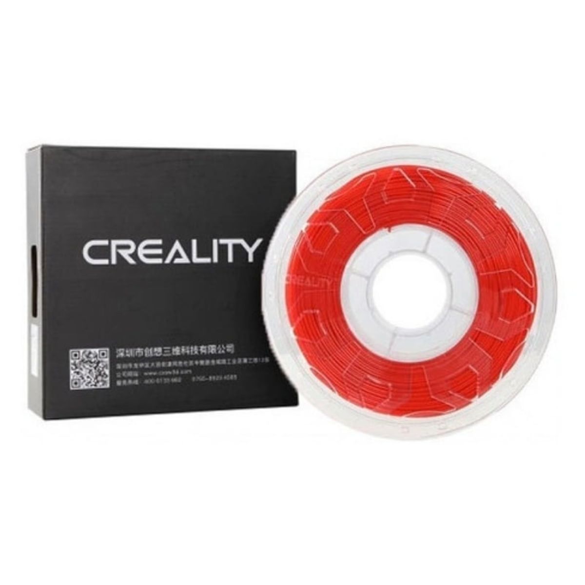 CREALITY - Filamento 3D PETG Rojo 1kg Creality - Filamentos
