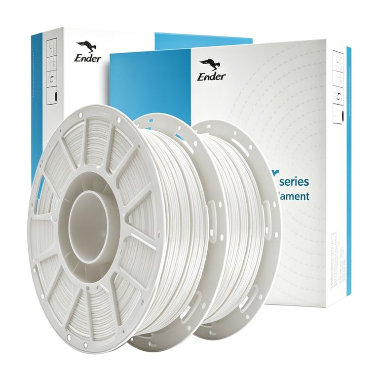 Pack 2 x Filamento 3D PLA Negro 1kg Ender - Filamentos