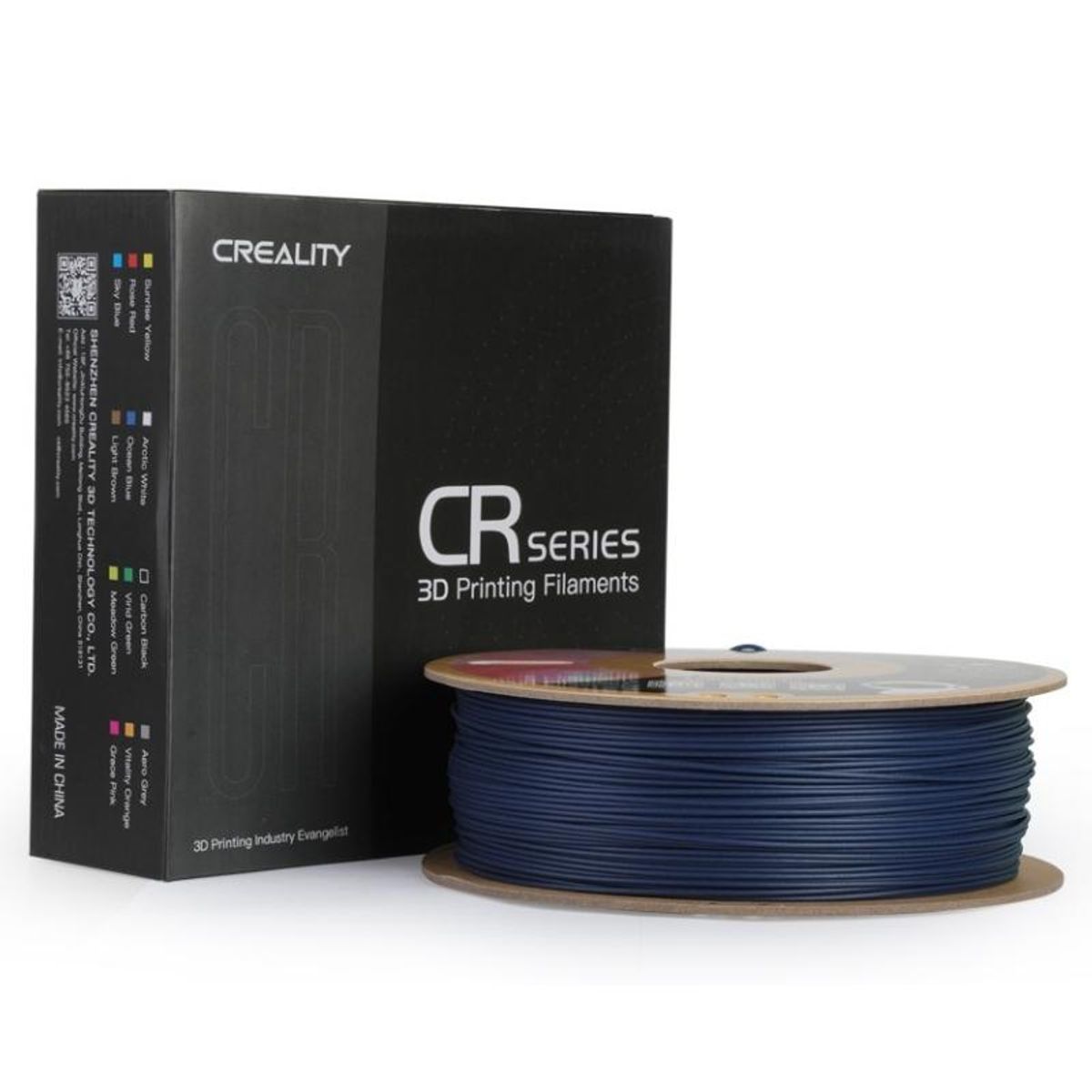CREALITY - Filamento 3D PLA Mate Azul 1kg Creality - Filamentos