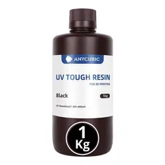 ANYCUBIC - Resina 3D Flexible Dura negra 1000g - Resinas