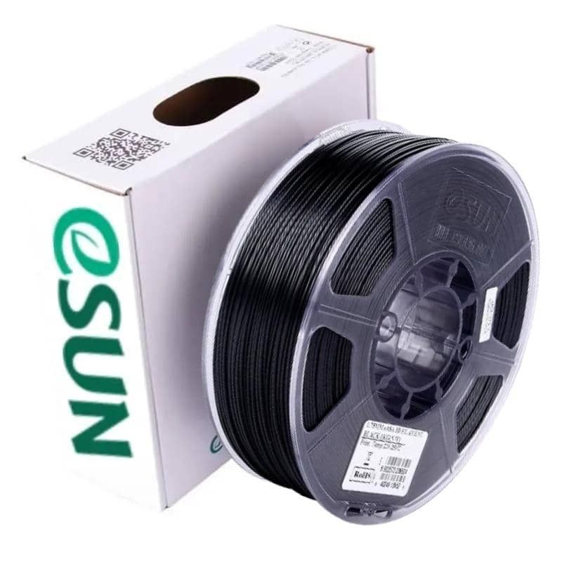 ESUN - Filamento 3D ASA Negro 1kg Esun - Filamentos