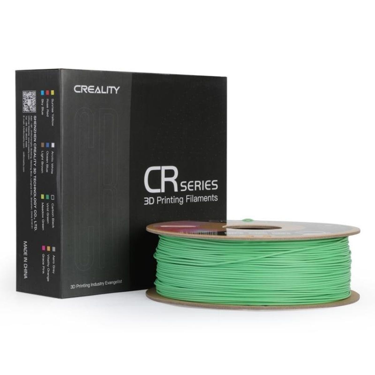 CREALITY - Filamento 3D PLA Mate Verde Palta 1kg Creality - Filamentos