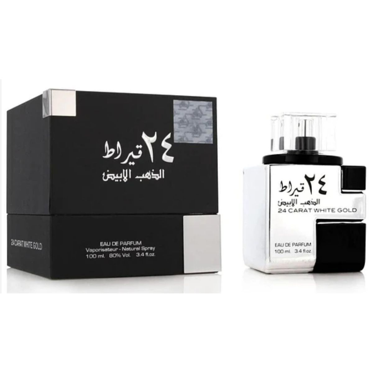 LATTAFA - 24 Carat White Gold Unisex EDP 100 ML  Lattafa