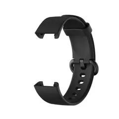 GENERICO - Correa Silicona Para Xiaomi Mi Watch Lite Redmi Negro