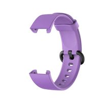 Correa Silicona Para Xiaomi Mi Watch Lite Redmi Lila