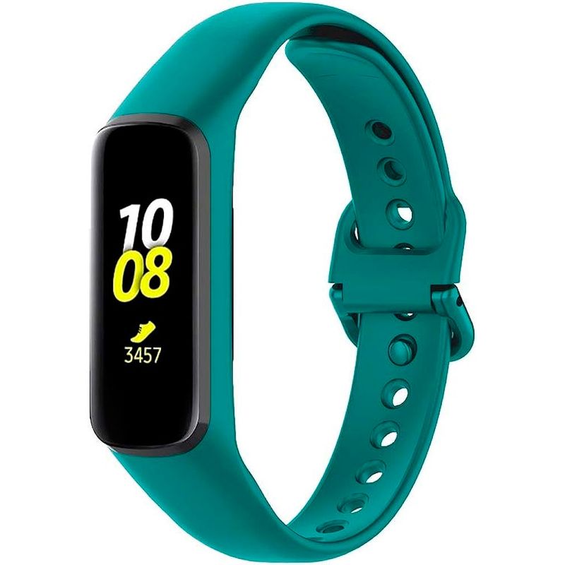 GENERICO - Correa De Silicona Para Samsung Galaxy Fit 2 R220 Verde
