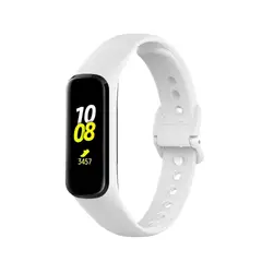 GENERICO - Correa De Silicona Para Samsung Galaxy Fit 2 R220 Blanco