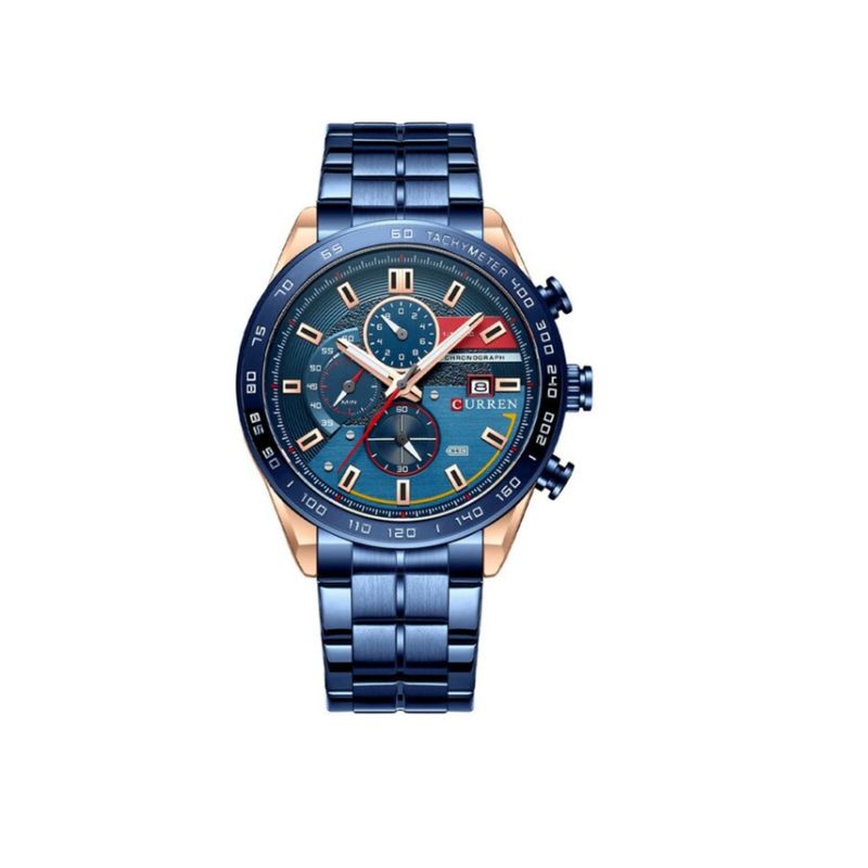 CURREN - Reloj Analogo Azul Curren 84101