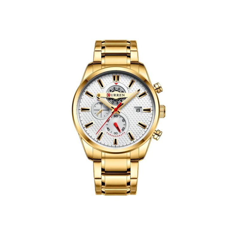CURREN - Reloj Analogo Dorado Curren 83522