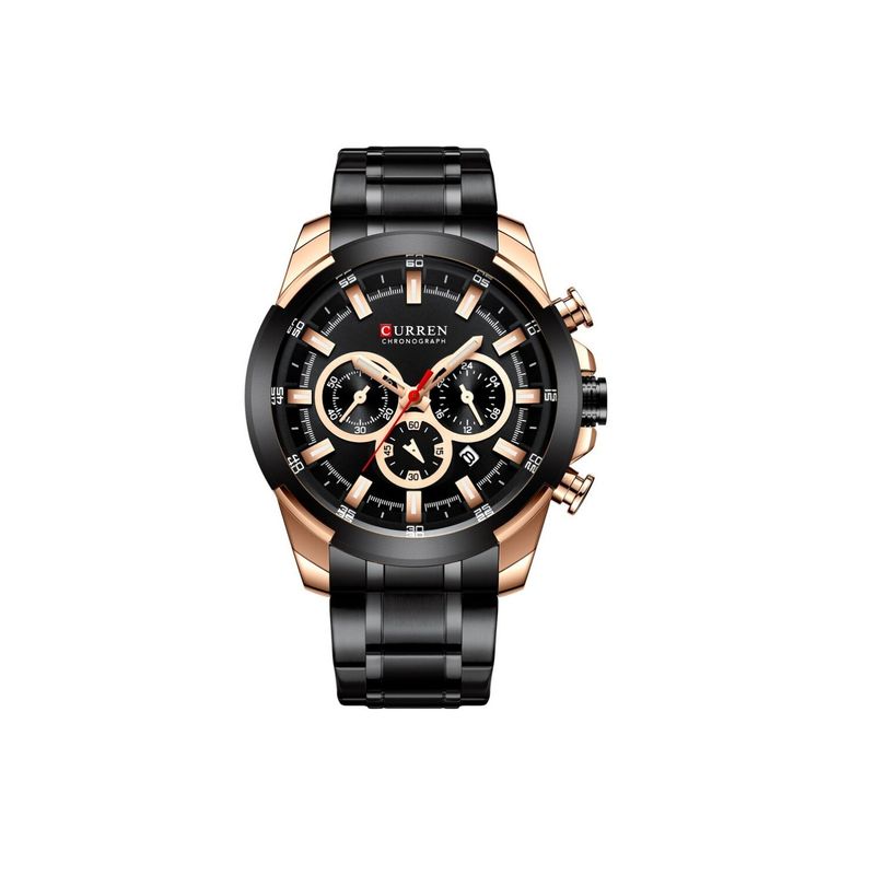 CURREN - Reloj Analogo Negro Curren 83615