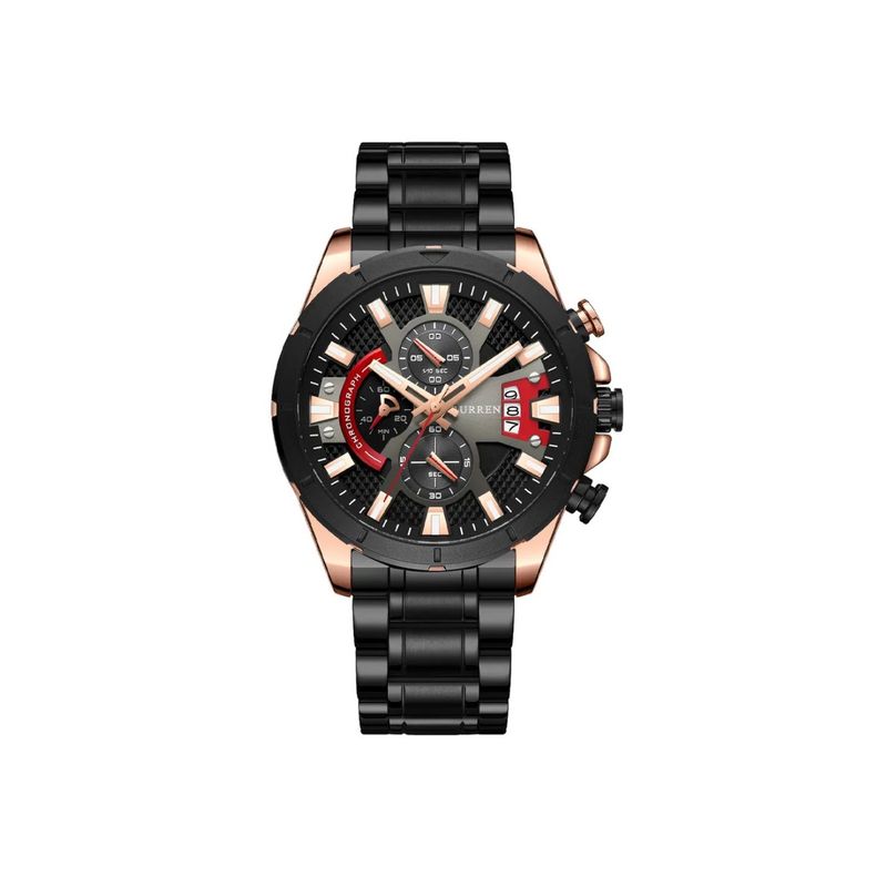 CURREN - Reloj Analogo Negro Curren 84012