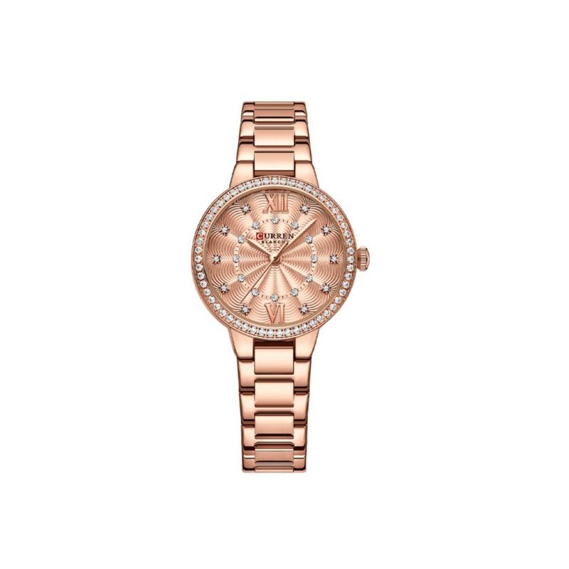 CURREN - Reloj Analogo Oro Rosa Curren 90853