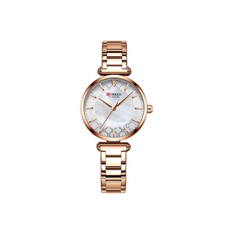 CURREN - Reloj Analogo Oro Rosa Curren 90721