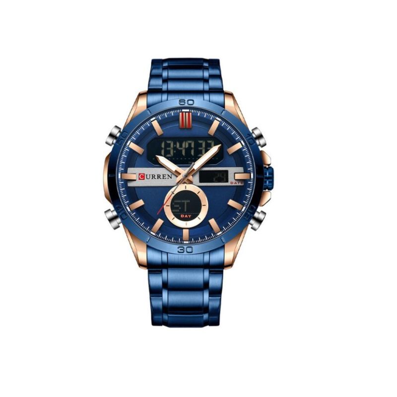 CURREN - Reloj Analogo-Digital Azul Curren 83841