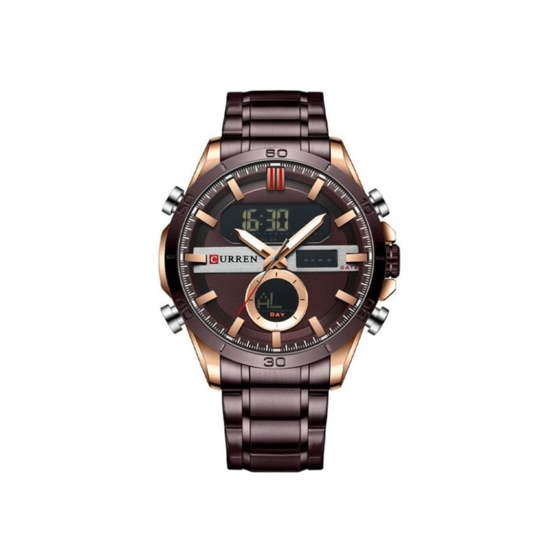CURREN - Reloj Analogo-Digital Cafe Curren 83842