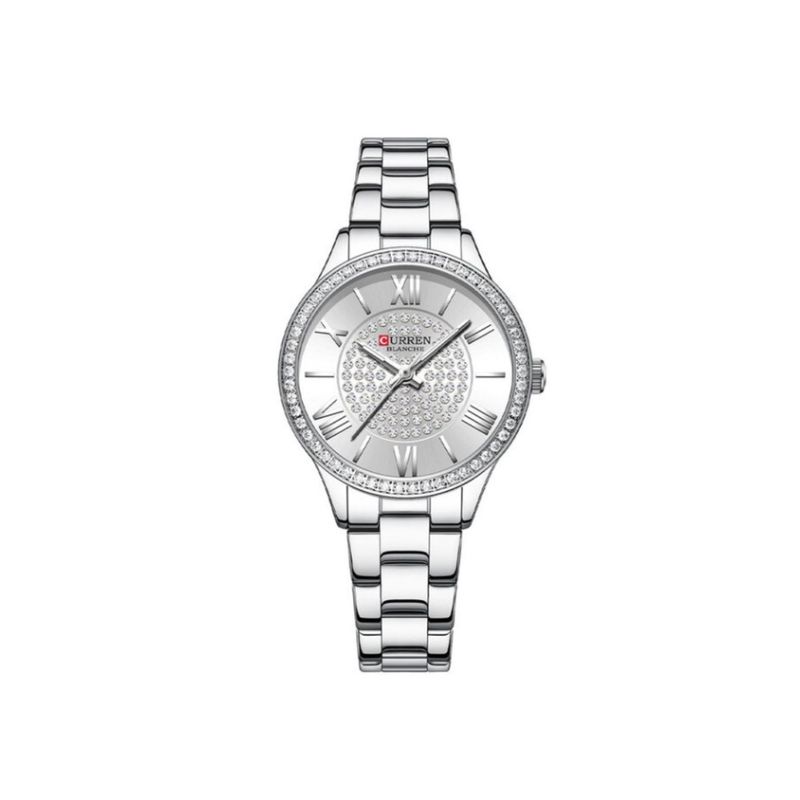 CURREN - Reloj Analogo Plateado Curren 90845