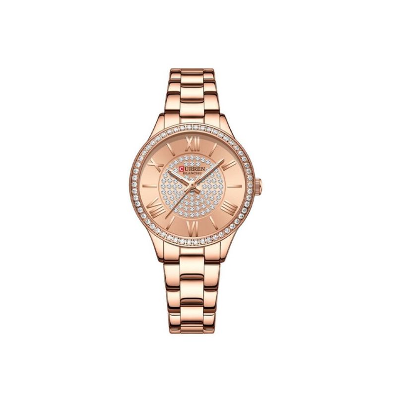 CURREN - Reloj Analogo Oro Rosa Curren 90843