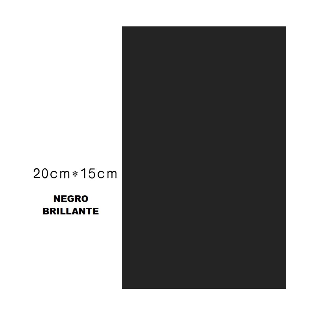 GENERICO - Parche Nylon Adhesivo Reparar  Parkas Carpas Negro Brillante