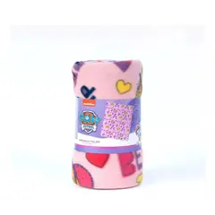 PAW PATROL - Manta Frazada Polar Niña Ruffi 115 x 130 cm