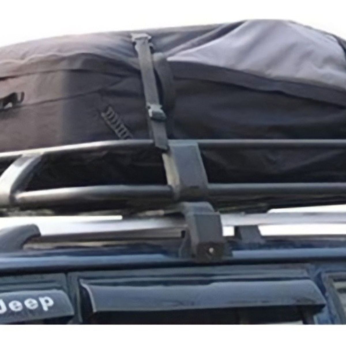 MOTORLIFE - Bolso Porta Equipaje Techo Auto 380 Litros Negro