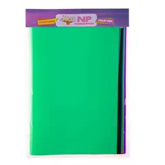 GENERICO - Forros Cuaderno College / Pack 10 Un. Colores Surtidos
