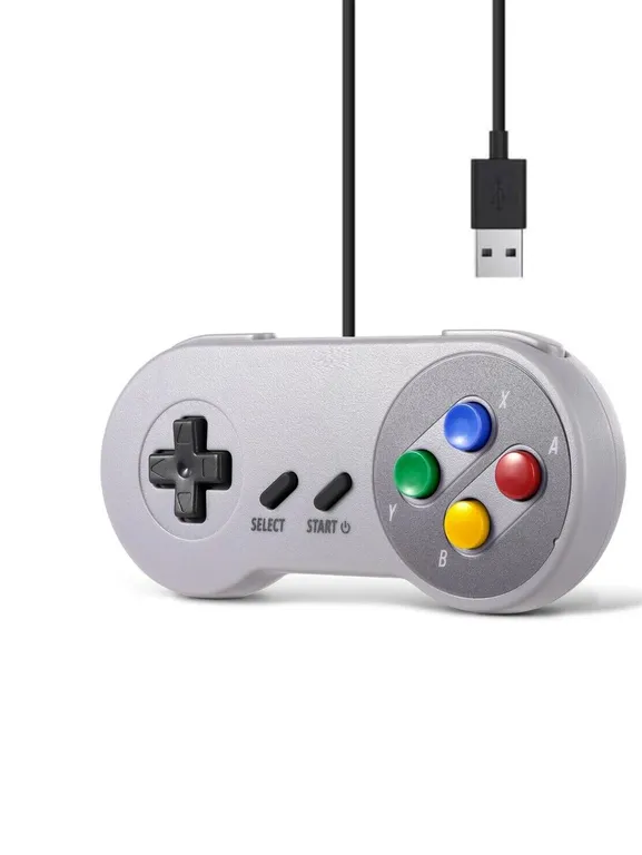 DBLUE Gamepad USB Retro para Super Nintendo 8 Botones SNES DBC1009