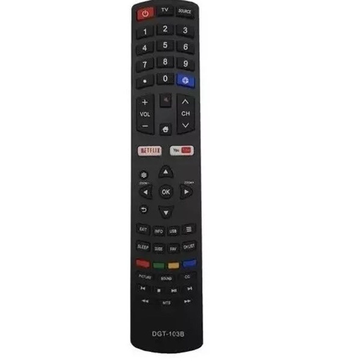GENERICO - Control Compatible Daewoo Smart Tv 650pt
