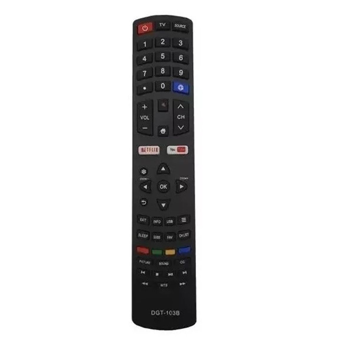 GENERICO - Control Compatible Daewoo Smart Tv 650pt