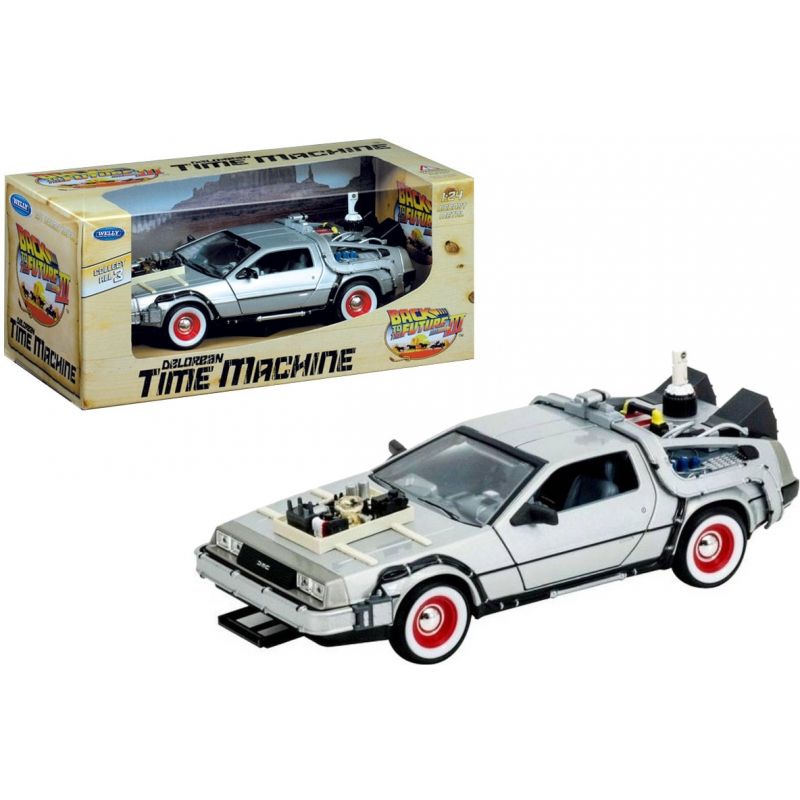WELLY - WELLY 22444 DELOREAN BACK FUTURE III 1:24