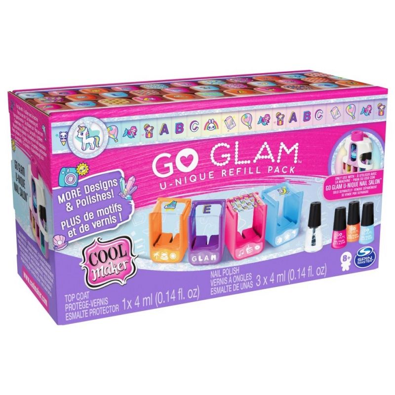 GENERICO - IMEX 6062702 GO GLAM RECARGA 4 CARTUCHOS