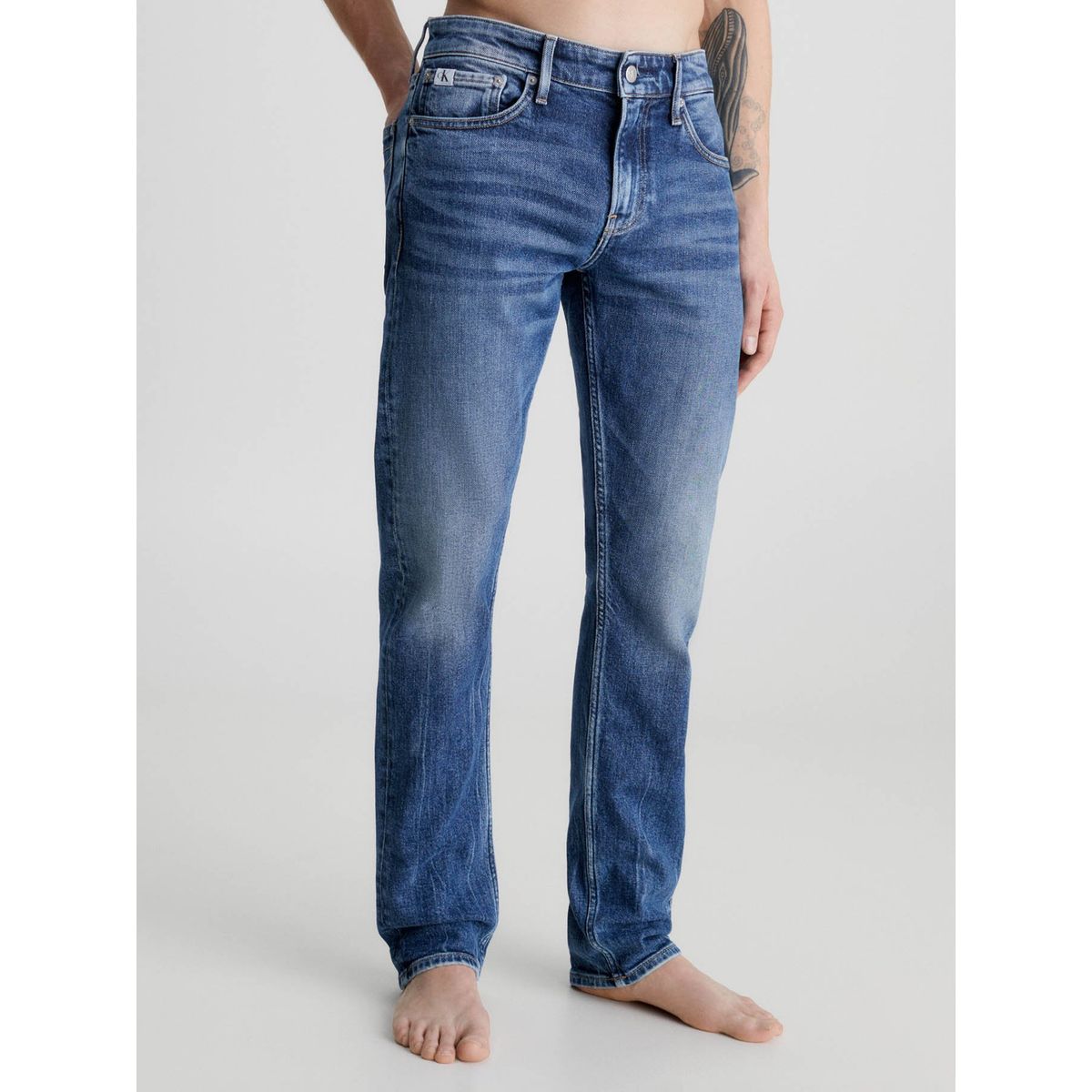CALVIN KLEIN - Slim Jeans Azul Calvin Klein