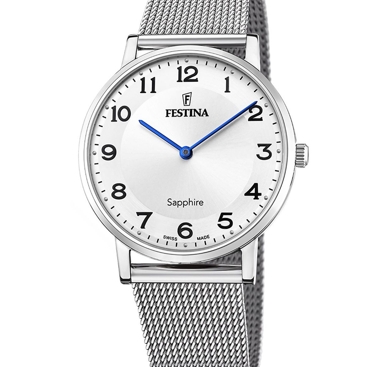 FESTINA SWISS - Reloj F20014/5 Festina Swiss Blanco Hombre Swiss Made