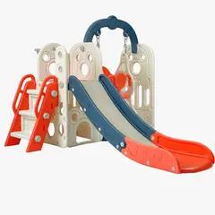 IGPRO - Resbalín 4 En 1 Columpio, Aro De Baloncesto Y Bodega