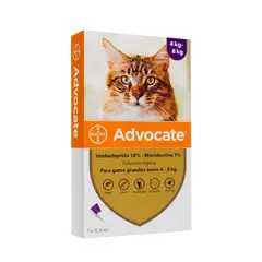 ELANCO - Pipeta Advocate - Para Gatos entre 4 a 8kg