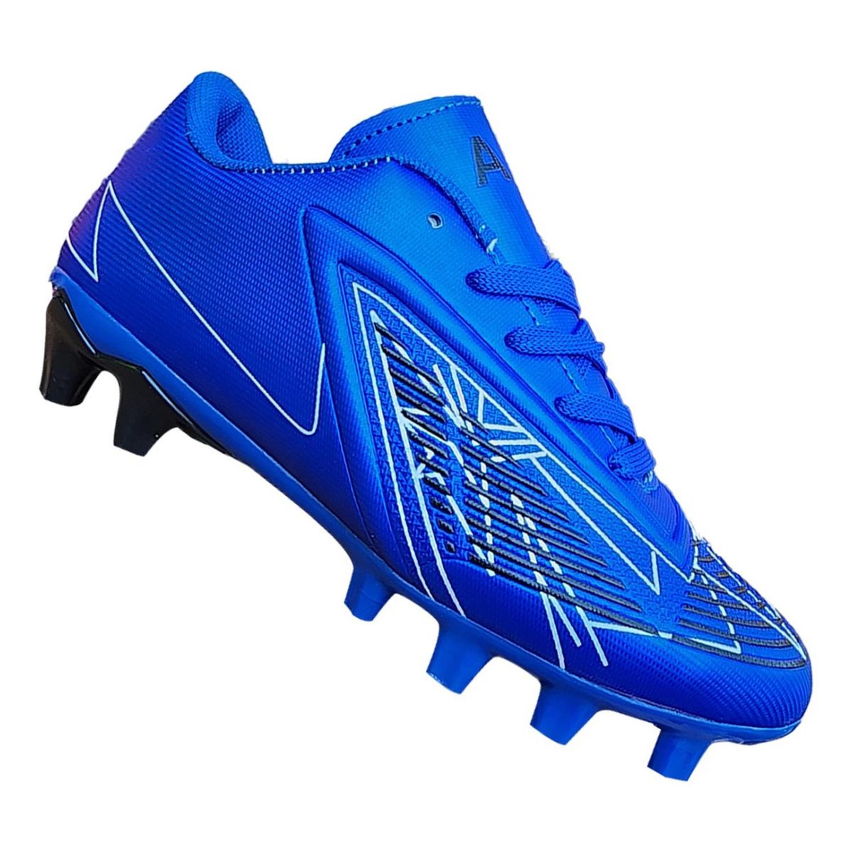 GENERICO - Zapato Futbol Adulto Full Grass Goleadores New Era Azul-7280