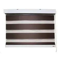 CLEMS CORTINAS - Cortina Roller Duo 060X160 Cafe