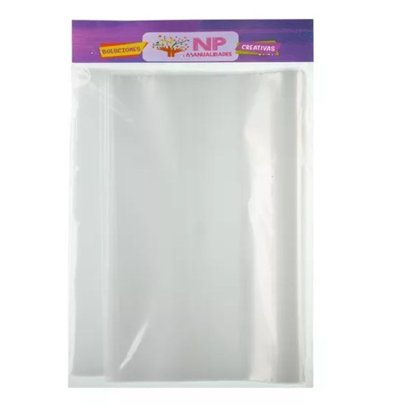 GENERICO - Forros Cuaderno Universitario / Pack 10 Un. Transparente