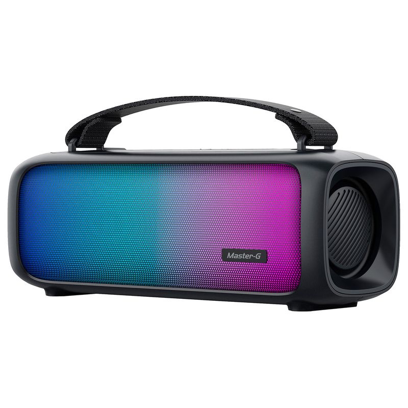 MASTER G - Parlante MasterG GBOOM Bluetooth 2in x2 Funcion TWS LED RGB