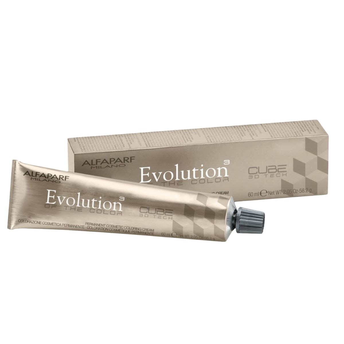 ALFAPARF MILANO - TINTURA PERMANENTE EVOLUTION CON ACIDO HIALURONICO DE ALFAPARF.