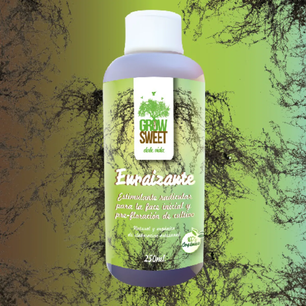 GROW SWEET - Enraizante 60 ml extractos Vegetales Aminoácidos y Nutrientes