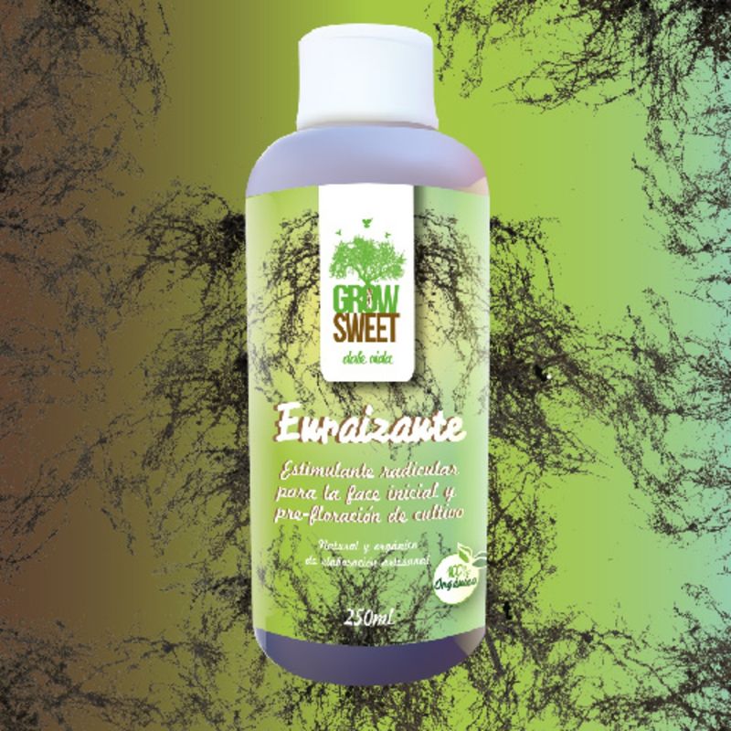 GROW SWEET - Enraizante 60 ml extractos Vegetales Aminoácidos y Nutrientes